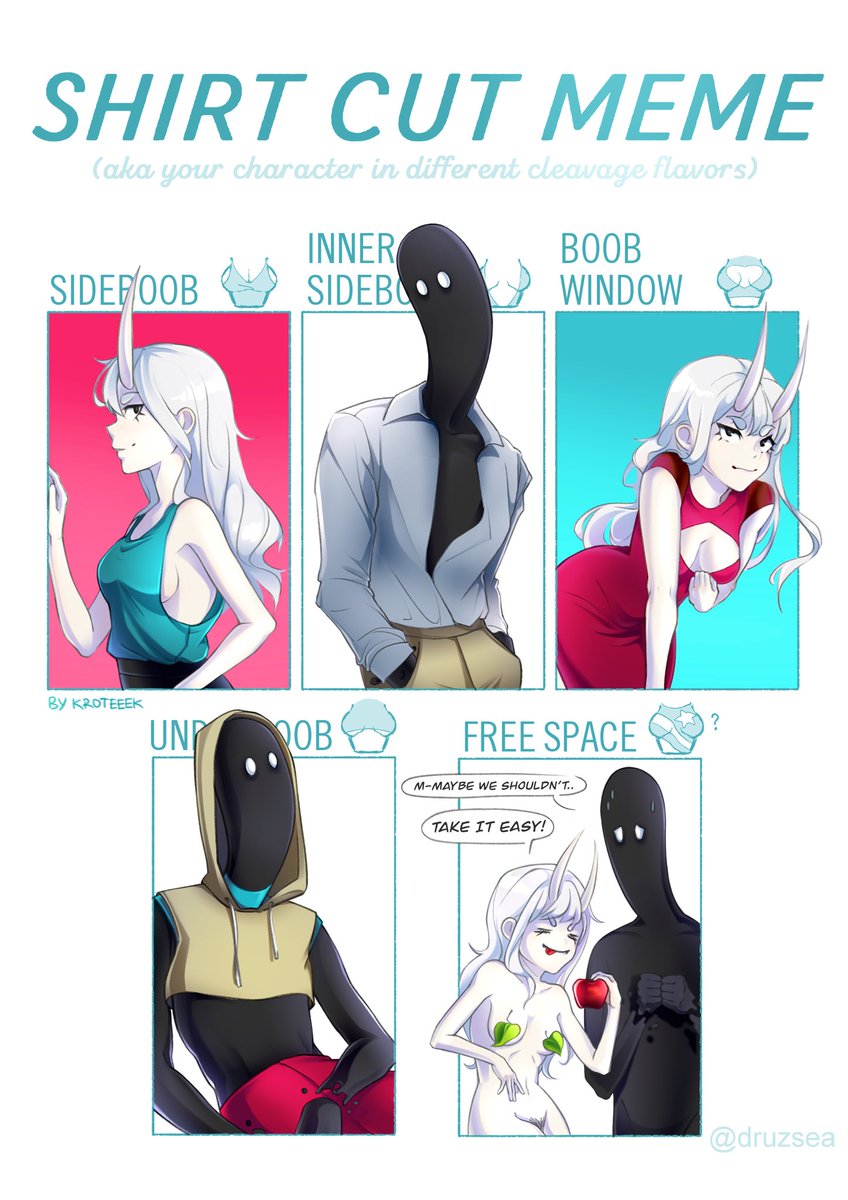 kroteeek's tweet photo. I... Decided to try anyway  ٩( ᐛ )و

#ArtistOnTwitter #comissionsopen 
#anime #art #shirtcutmeme #OC 
#NFTartist #NFT #cryptoart https://t.co/yPZU2frOt6