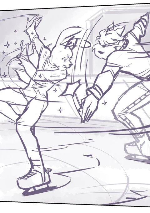 it can take me hours to figure out the posing for these, it's hard to find reference and I don't like working with 3D models 🥺🥺 its probably not a the best decision to spend so much time on it but its how I wanna do things!! So I get stupid when people notice 🥺🥺🥺🥺 