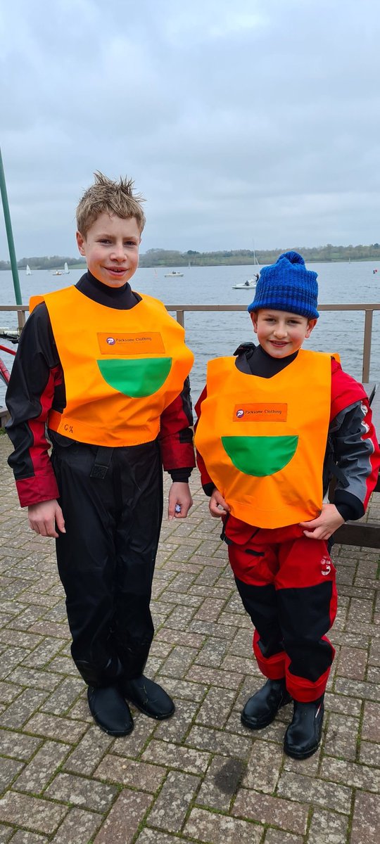 Prizes for our junior team sailors after today's racing - well done! <a href="/SolihullSport/">Solihull Sport</a>