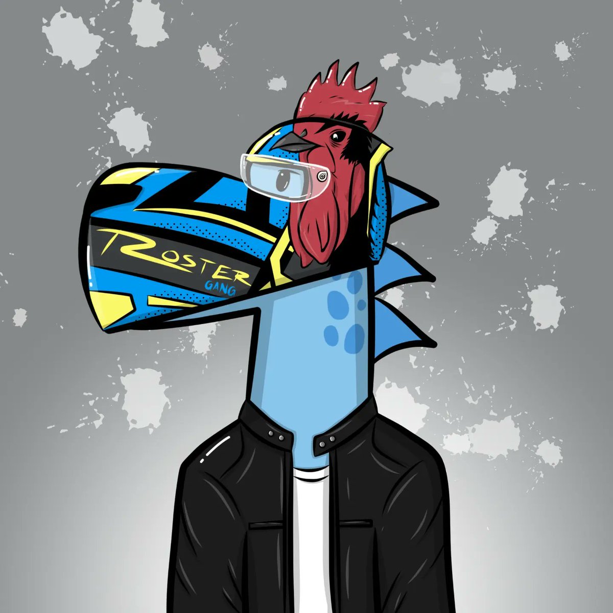 FenDinoVerse x Roostergang #95
Collaboration with @Roostergang99
I'm in gang now 😎 and look my helmet it is so cool 🐓🔥🦖

Price just 0,002 Eth 
Polygon chain

Let's see and collect now🔥🔥 <a href="/opensea/">OpenSea</a> 🙏🏻 

Link in bio
linktr.ee/FenDinoVerse

#nft #art #opensea #NFTs   #gangmotor