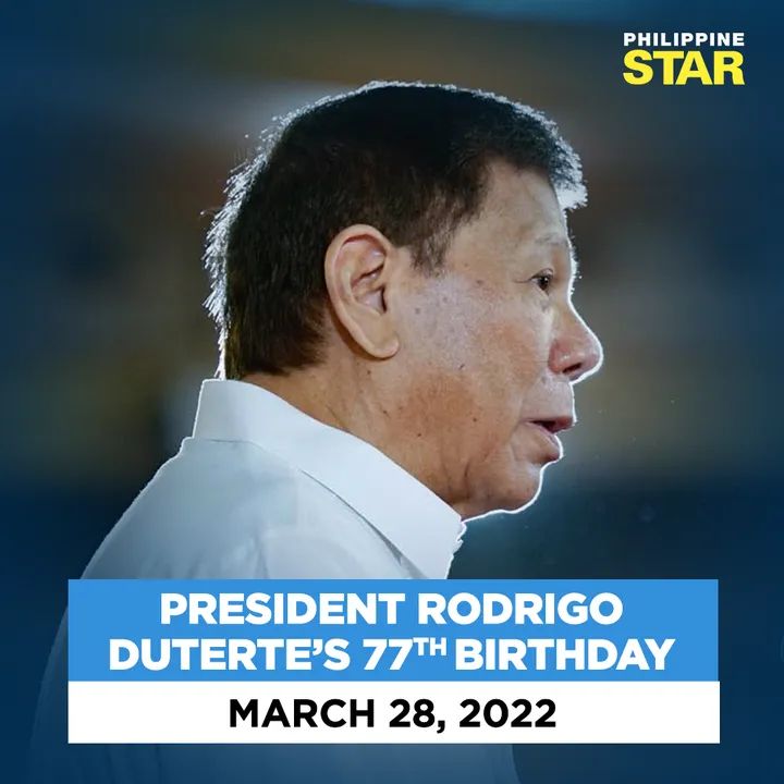 BbmSara2k22's tweet photo. HAPPIEST BIRTHDAY OUR TATAY DIGONG! 🥳 
Isa kang ALAMAT,  yan nalang masasabe ko sayo. It's time for yourself naman tatay digs, Sobra Sobra nayung paglilingkod mo sa BAYAN naten. Lastly, as a Filipino citizen, I'M REALLY CONTENTED ON WHAT YOU'VE DONE IN OUR BELOVED COUNTRY 🇵🇭 🇵🇭 https://t.co/DPoHydk5iO