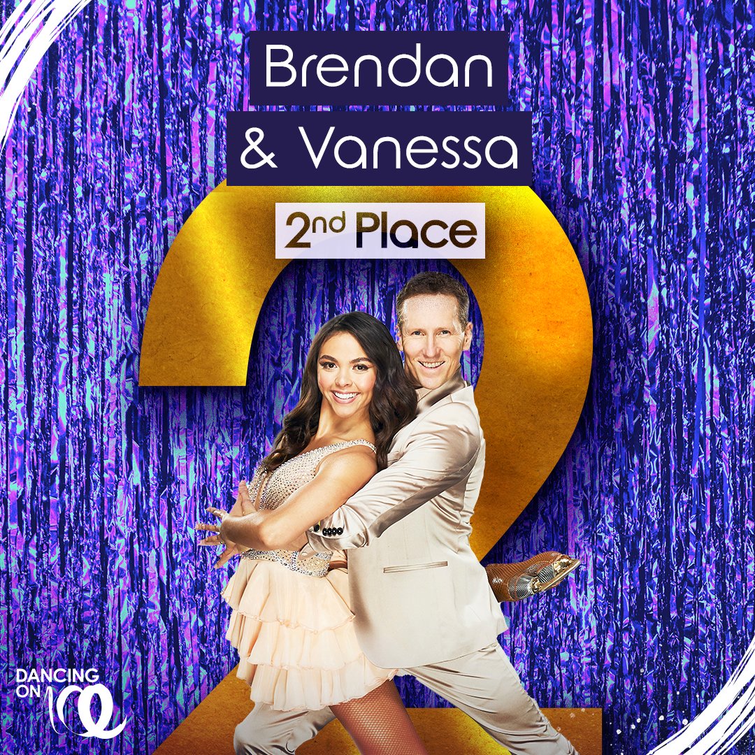 dancingonice's tweet photo. Brendan took to the ice so naturally from the get-go, and has flourished into a true ice dancer across this series. Congrats to @BrendanCole and @TheVanessaBauer, your very worthy #DancingOnIce 2022 runners up! 🎉 https://t.co/1BjdzNl7ux