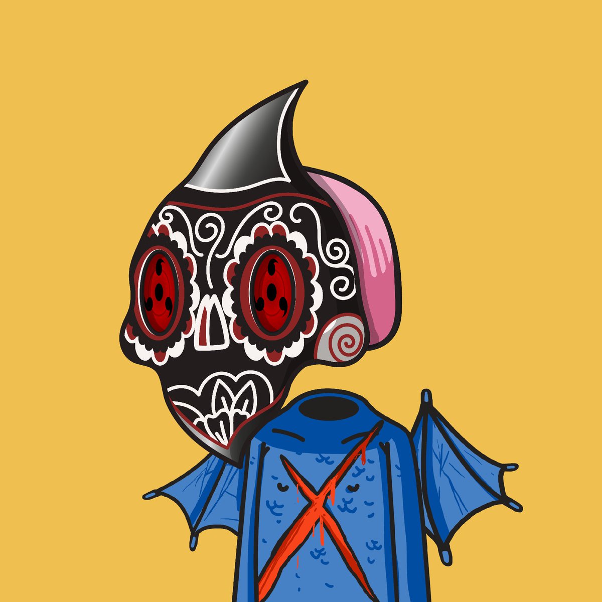 los_muertosNFT's tweet photo. ➡️ 149 unique hand-drawn masks
➡️ 374 intricate sets of bodies
➡️ 32 different halo's or fairies
➡️ Tonnes of expressions, noses and backgrounds

One date. April the 5th. You ready? https://t.co/TT7YUBNpS8