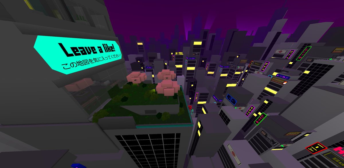 krunker_bot25's tweet photo. [マップ名]メトロポリス_trade
[制作者]TheMegamerX
[good数]162
[紹介]経済・文化の中心となる大都市、メトロポリスをテーマとしたトレードマップです。
多くの場所に日本語での案内が書かれており、東京をイメージしているのかもしれません。
かつてはマップ名にも日本語が使えました。
#krunker https://t.co/F23rnjx4zj