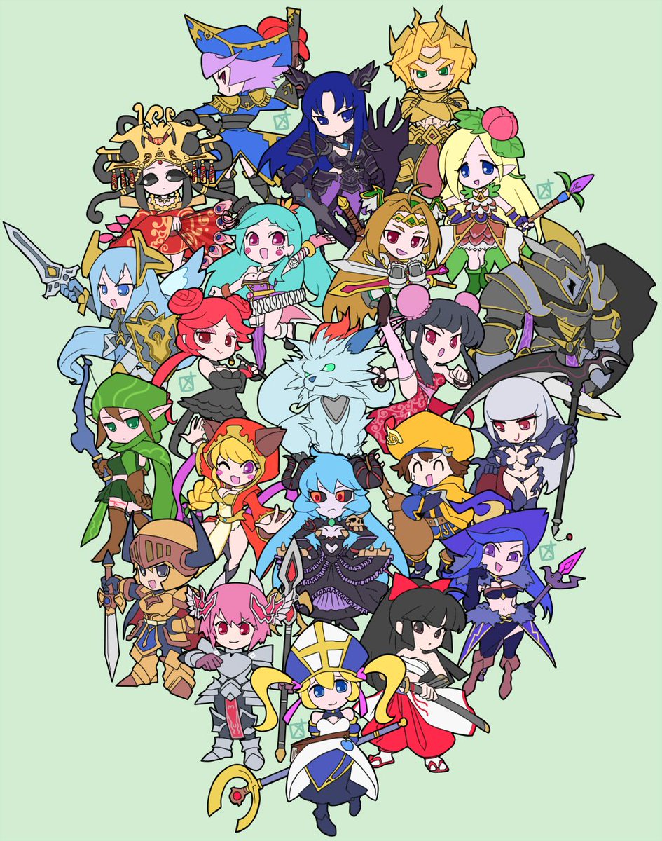 suikabo_han's tweet image. 愛 LOVE ジャマモン!
#DungeonLink
#ジャマモン
#ガデテル
#画デテル
#guardiantales