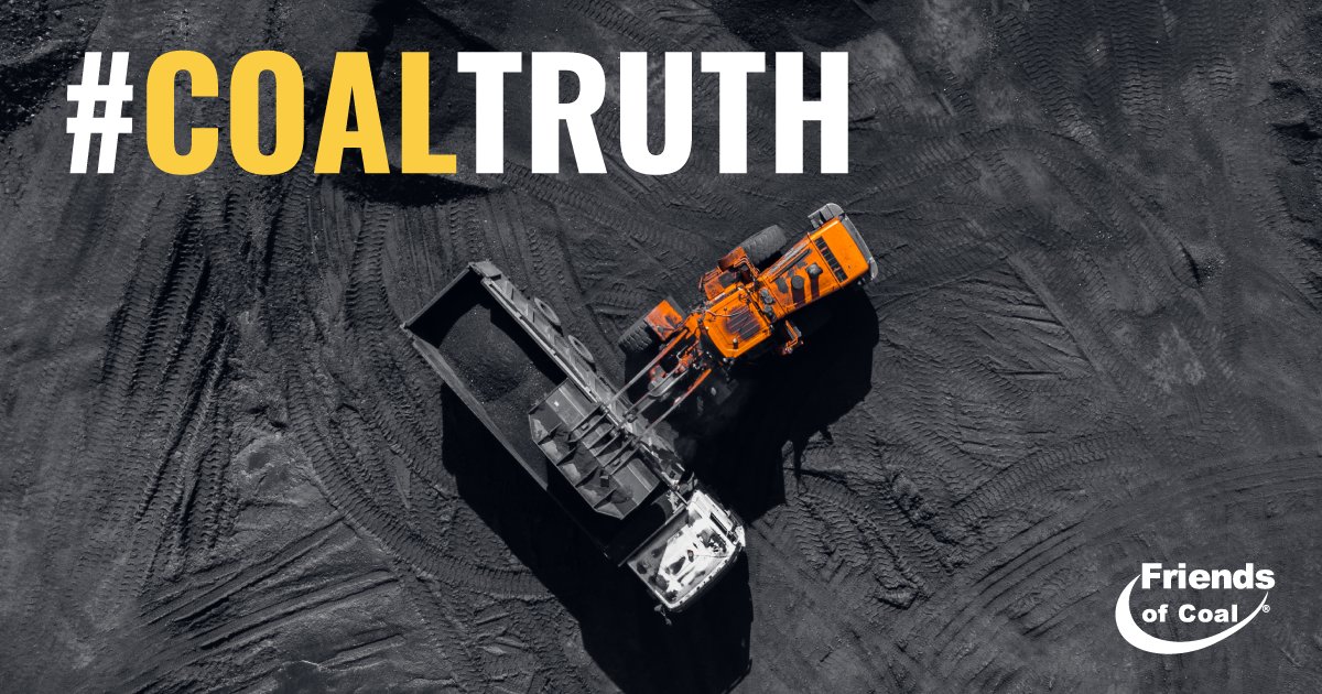 FriendsofCoalKY's tweet photo. Did you know coal continues to be the world's most reliable energy, and will be the leading fuel for power generation far into the future? It's the #CoalTruth! https://t.co/gPmOIWhGyL