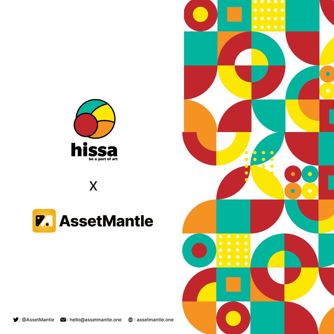 Hissa and <a href="/AssetMantle/">AssetMantle 💎🔗📜</a> are pleased to announce our strategic partnership, to bring to you, a unique NFT project, featuring local Indian artists.

Together we are bringing to you a future where everyone is moved by art every day! Can’t contain the excitement, stay tuned…..
