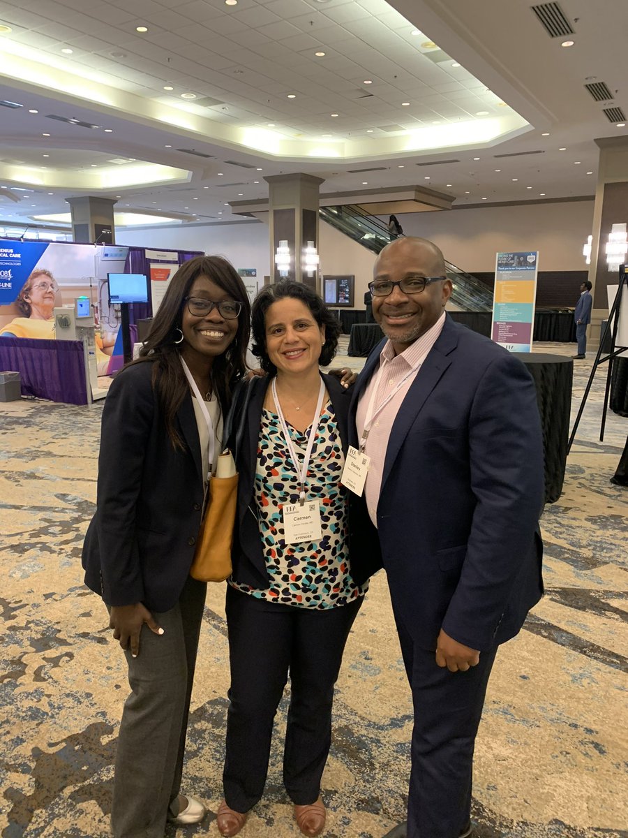 Loved catching up with these amazing women of color nephrology leaders @crickethealth CMO <a href="/Peralta_KHRC/">Carmen A. Peralta, MD, MAS</a>  and <a href="/StriveHealthUS/">Strive Health</a> CMO <a href="/DrShikaP/">Shika Pappoe</a> <a href="/RPANephrology/">RPA-Nephrology</a> meeting.  The future is bright.  #RPA22 #RepresentationMatters #CMOclub #WeGotUs #PeerMentoring #KidneyCare #VBC #Leadership