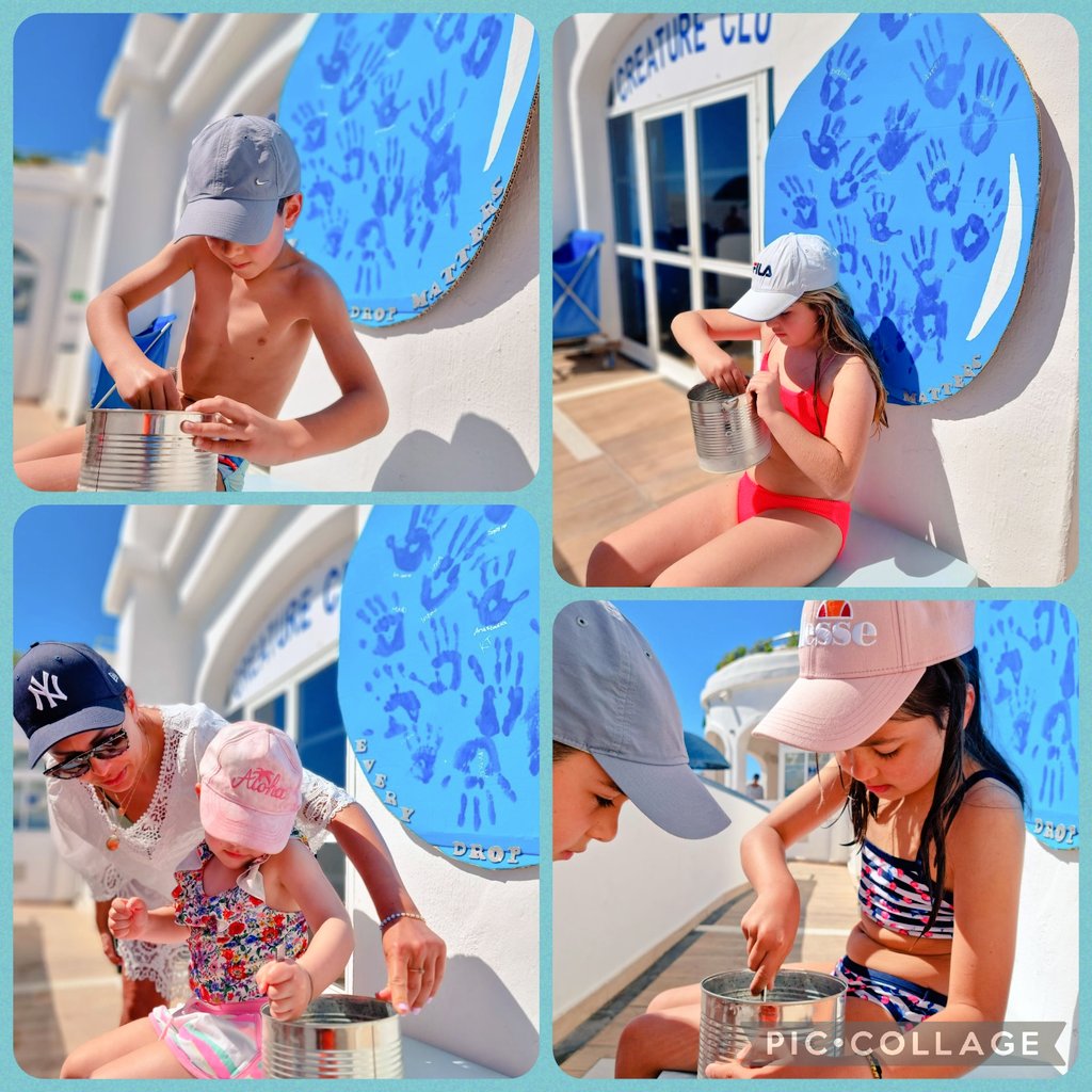 More activities to raise awareness of the importance of water in #SantaBarbaraGolfandOceanClub.  #iceandFrost #worldwaterday #WWD2022 <a href="/wearewater/">We Are Water Foundation</a> #goinggreen