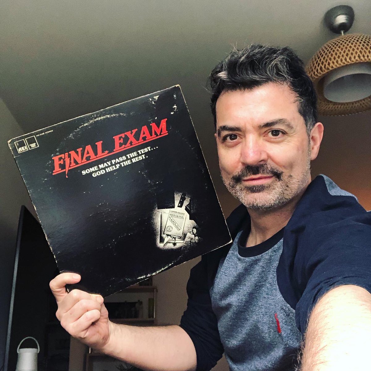 revpeterlaws's tweet photo. New #Vinyl arrived: the rather brilliant soundtrack to 1981 slasher movie #FinalExam. It’s a really varied, compelling and sometimes beautiful score by #garyscott. I wonder if @waxworkrecords or @terror_vision might release this one day? https://t.co/1jh2cc9Hf9