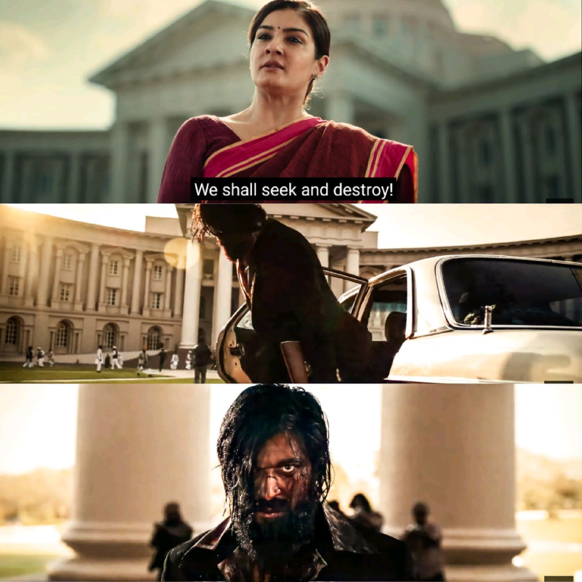 TheNameIsGopi's tweet photo. Rocky Will Attack Parliament...This Scene Will Be🔥🔥
#KGFChapter2 #KGFChapter2Trailer https://t.co/3F51b6F4GW