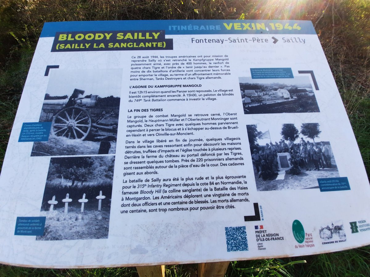 ch_hasenfratz's tweet photo. #Sailly commune du #vexin près de #FontenaySaintPere et la #BatailleDuVexin #memorial #guerreshistoire @OTI_GPSEO @Ytourisme #CheminDuSouvenir #PNRVexin https://t.co/XDHWBSLLKY