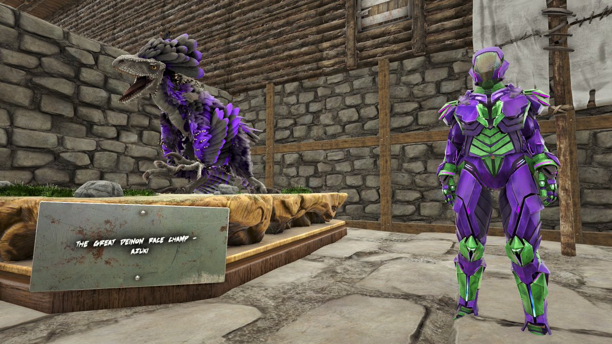 _CVArk's tweet photo. Azuki of The Freelancers tribe is our champion of The Great Deinonychus Race! 💯🔥🏆🥇

Join our discord and come play Ark: Survival Evolved with us! Link in bio or DM for an invite!

#cvark #survivetheark #arkcommunity #pve #gaming #arksurvivalevolved #discord #dino #nitrado https://t.co/fPlr4Sr5pC