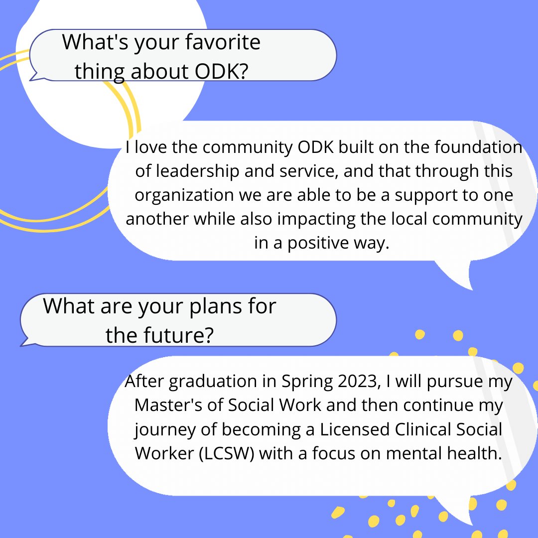 It's the fourth day of exec spotlights! Today we are presenting our Treasurer, Javana Joyce. This is her first term on exec, and she is a junior at BGSU as a Social Work major! Thank you, Javana, for all your hard work, and we wish you the best of luck in the future!