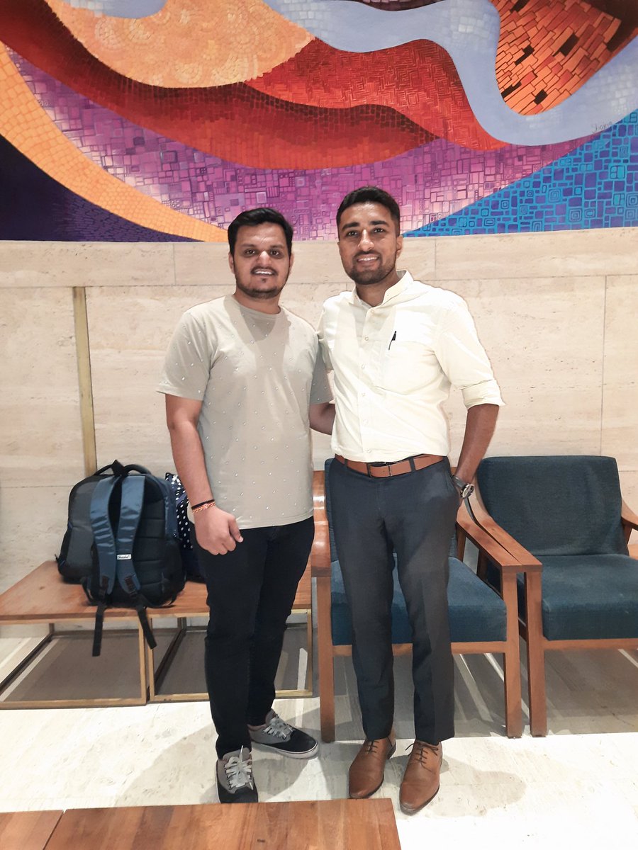 DrDilipSodha's tweet photo. Meeting virtual friends of Twitter in person last evening via #AhmTwitterMeetUp
Thoughtful and inspiring. https://t.co/KE6sSL6d4p