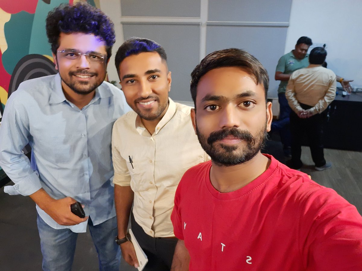DrDilipSodha's tweet photo. Meeting virtual friends of Twitter in person last evening via #AhmTwitterMeetUp
Thoughtful and inspiring. https://t.co/KE6sSL6d4p