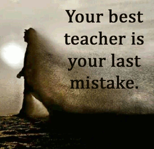 Imported_Fun's tweet photo. If you haven't made any mistakes, then you also haven't achieved as much as you could have either. https://t.co/O9YMUmNgqJ