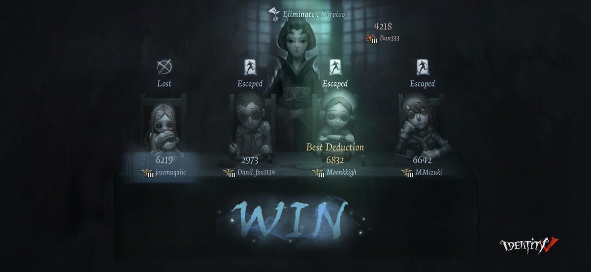 josemapahee's tweet photo. I'm playing Identity V. Fancy a game? https://t.co/klF1XKRY4v