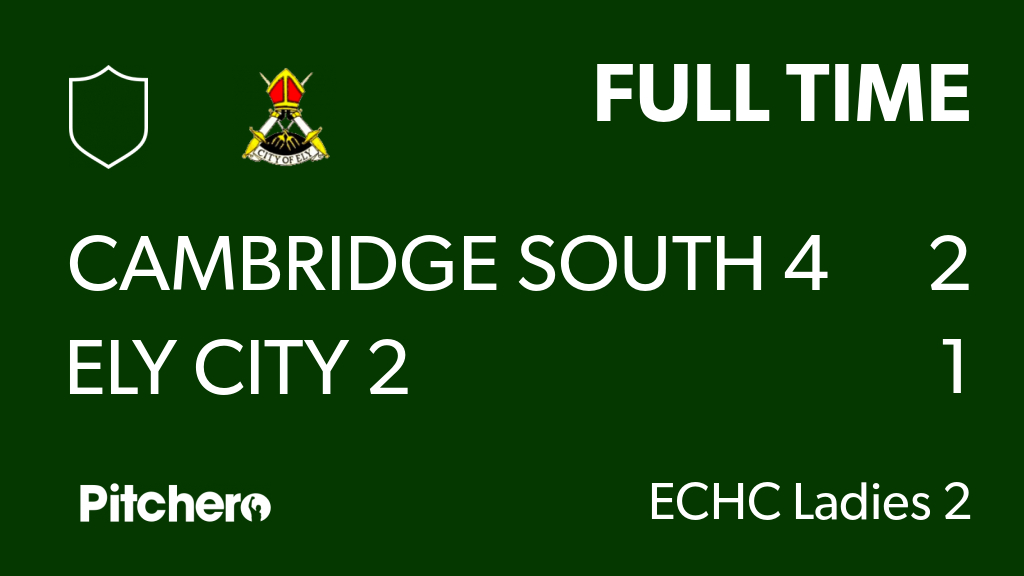 ElyHockeyClub's tweet photo. FULL TIME: Cambridge South 4 2 - 1 Ely City 2
#CAMELY #Pitchero
https://t.co/7BMD2qN83S https://t.co/wpw8hqyW8D