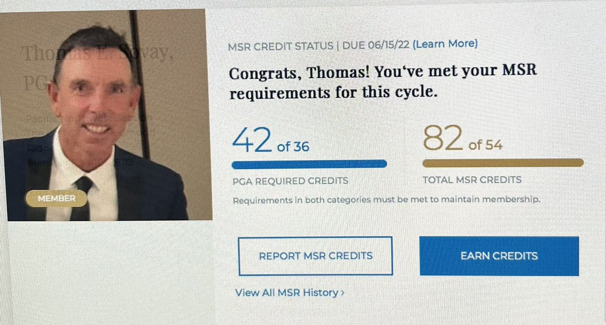 sovaygolf's tweet image. A great day for me.  The next cycle I’m in the 90 club, 35 year member plus 60 years old.  It’s like getting tenure in our profession. @kelbob64 @BrianKruhlak @PGA @hortin_dave @WWCPGA