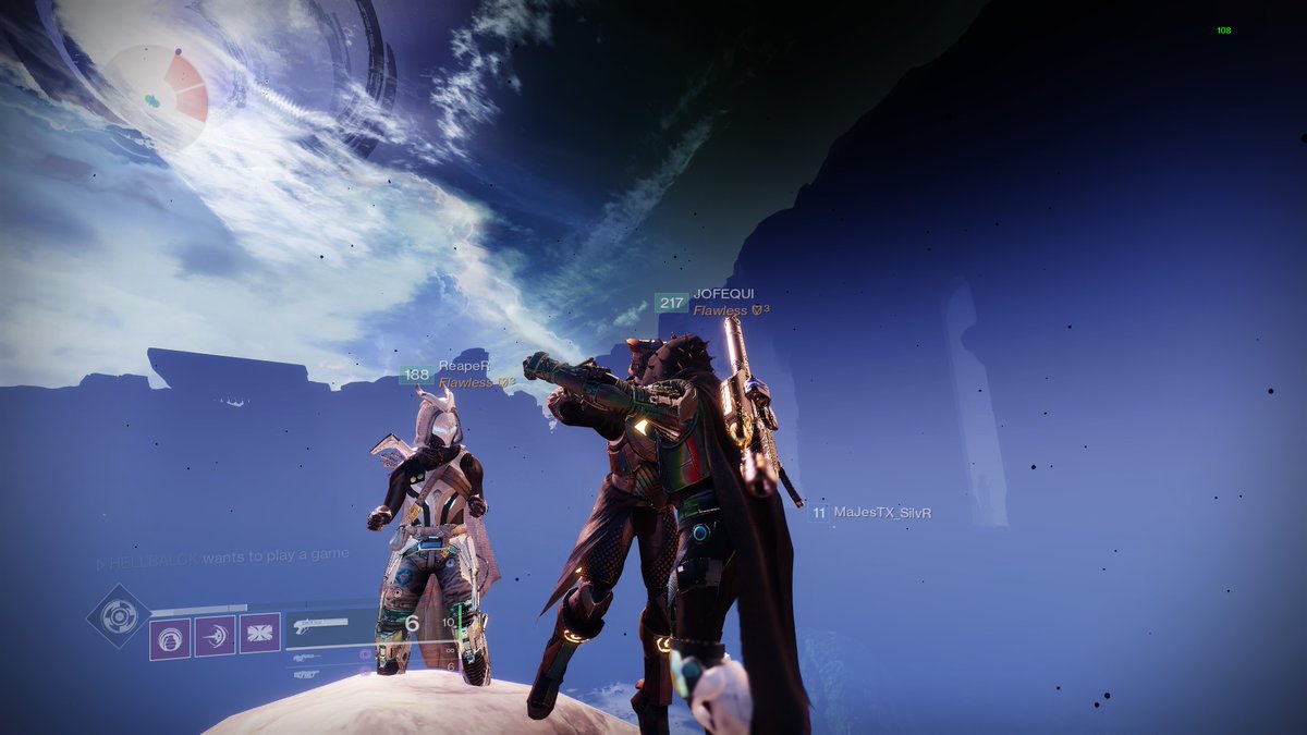 hellbalck's tweet image. #Destiny2  celebrando mis 200 faros @Jofequi @Joseangelamoros Gracias por estar siempre ahi por esos fines de semana de 100 partidas 90 hackers y dos faros siempre estare agradecido por  amigos como ustedes.