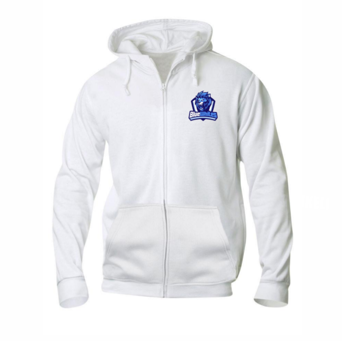 black and white nike zip up