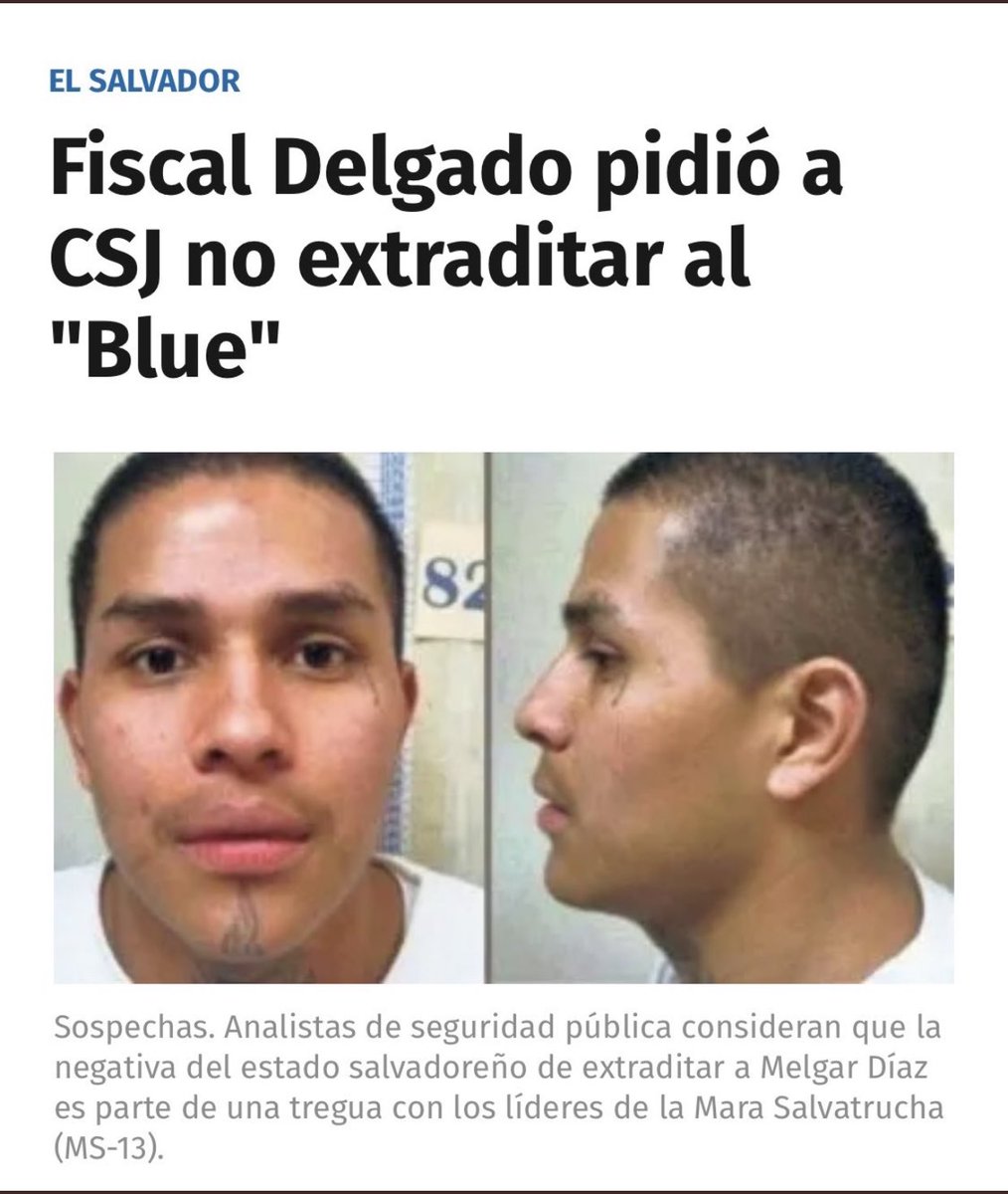 QuitoArmado's tweet photo. @JoseValdezSV No Permitir la Extradición del Blue también es estar con las Pandillas https://t.co/B8i2WNgNSK