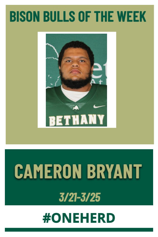 Bethany College Football tweet media