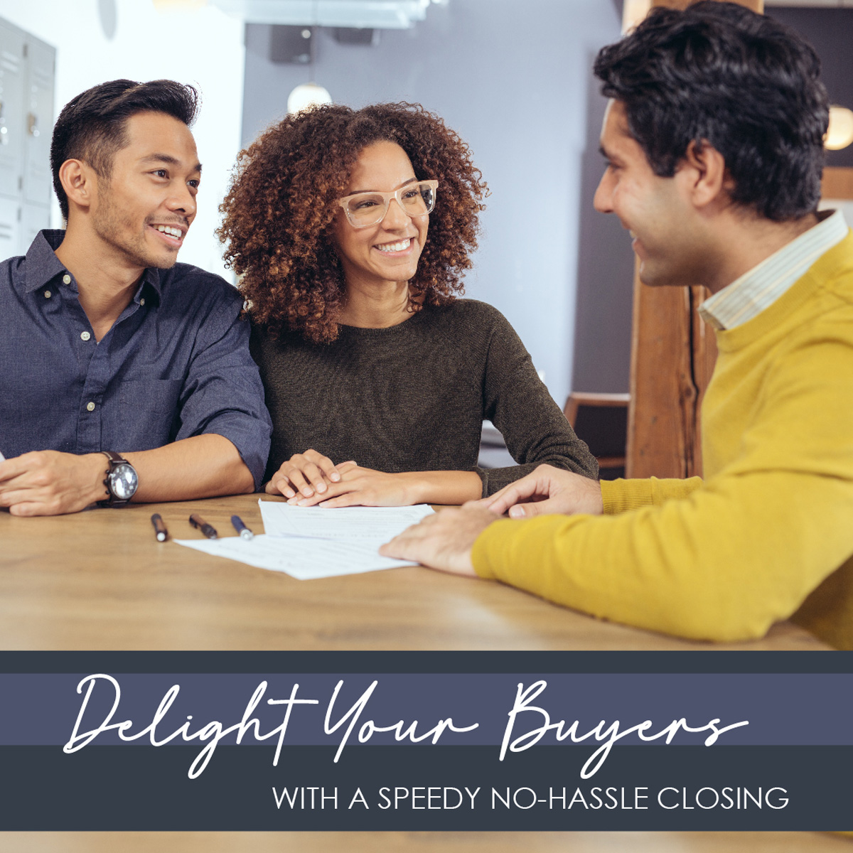 Real estate agents: Ever get stuck in limbo between being told your client is clear to close and actually sealing the deal? Not with us. We work with lenders who can close and fund within an hour of final approval. Give us a try!