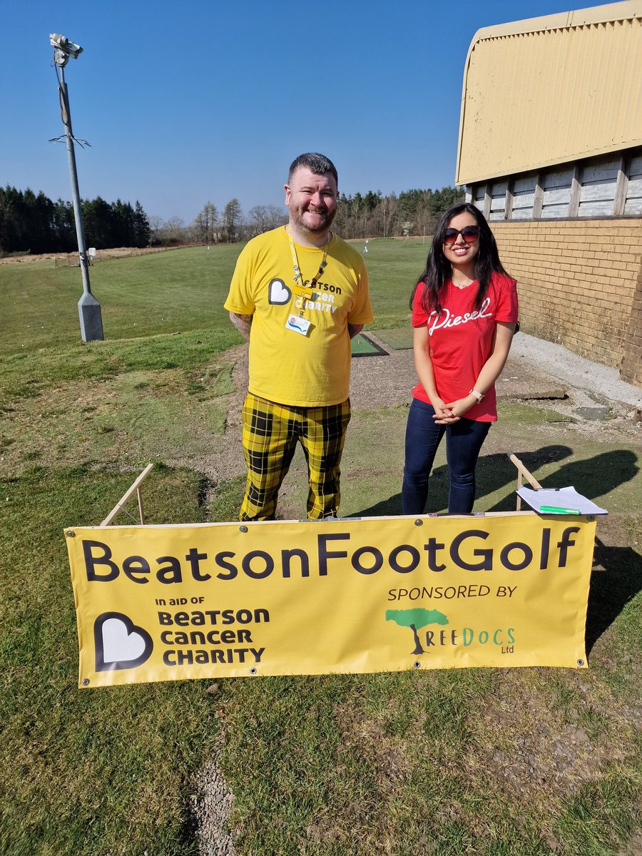 ubuntu_scotland's tweet photo. Awesome weather ☀️ to be sponsoring an awesome @BeatsonFootGolf tournament to raise funds for @Beatson_Charity. Massive well done and thanks to @dandydon1980 for organising a fantastic day 😊👏 @rplymthrfckr12 @sameeha_rehman https://t.co/b7fMX4rzjJ
