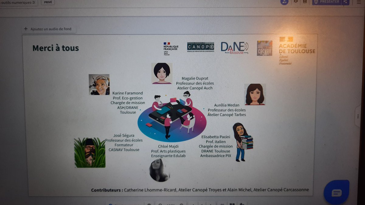 abeauval's tweet photo. Dernière ligne droite pour peaufiner le support du stage MIN Outils numériques au service des EBEP avec @ASHToulouse @DaneTlse @casnav_toulouse @canope_65
et @canope_32
Hâte de retrouver mes collègues pour animer le stage K. Faramond @MDuprat31 @elipacini @seguraj et @ChloeMajdi https://t.co/6VwwC56pdY