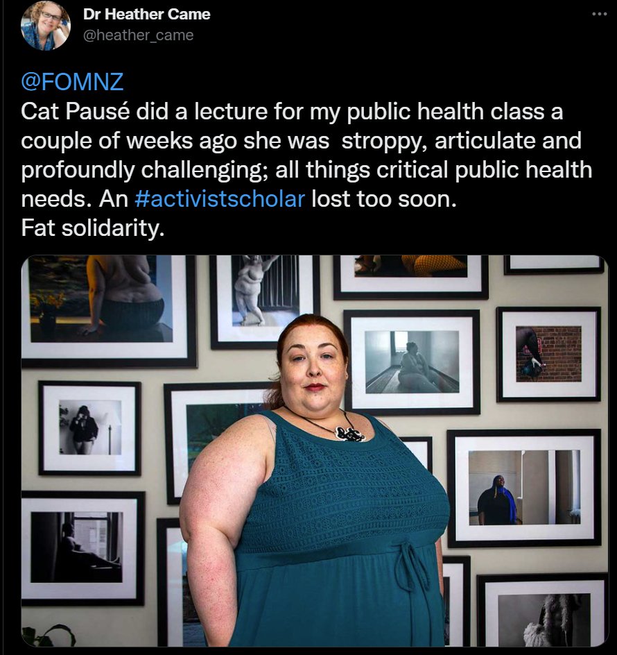 Is there a movement with a shorter timeline then fatphobia? I assume the entire movement will have died off within 3-5 years, literally.

Cat Pause just proved to be a contradiction to the entire movement. 

#fatphobic #wakeup  #HealthyEating