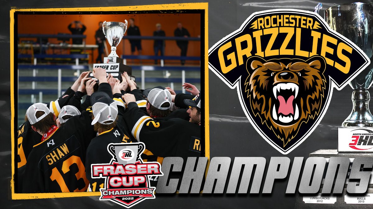 Hoist it high, boys! 🐻 🏆
#FraserCupChampions