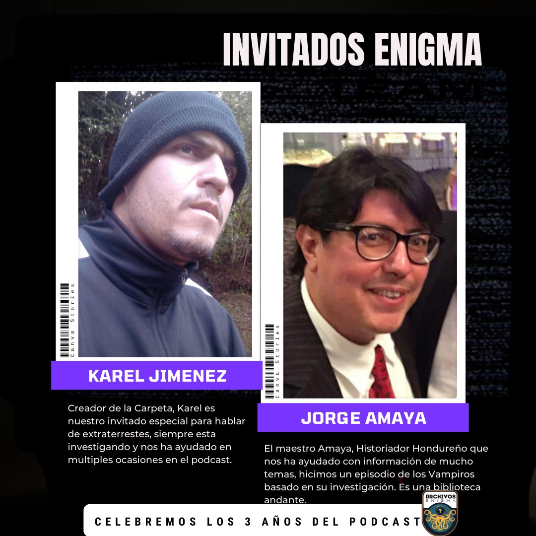 ArchivosEnigma's tweet photo. En vivo hablando de misterios y leyendas de Honduras con Ariel Martínez y Jorge Amaya.

Acompáñanos! https://t.co/1NlfBwVkyD