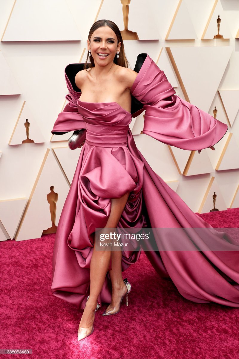 mydisneylatino's tweet photo. ¡Llegó Pepa Madrigal! Carolina Gaitán (#Encanto) en la alfombra roja de los #Oscars. https://t.co/YAymp0pfIC