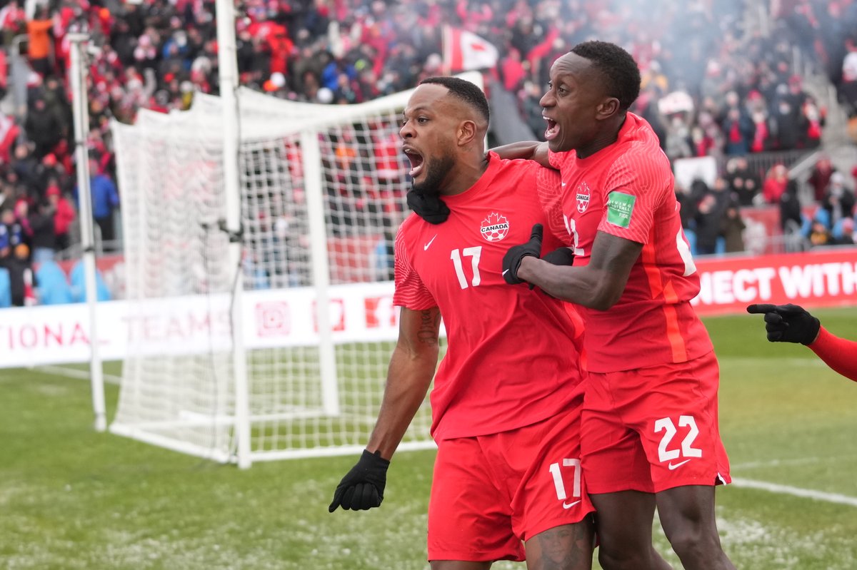 CP24's tweet image. BREAKING: Canada is going to the World Cup cp24.com/news/canada-qu…