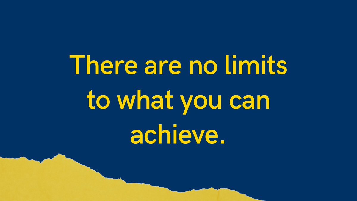 There are no limits to what you can achieve. Keep going.

#Creativity #sundayvibes #SundayMotivation #SuccessTRAIN #ThinkBIGSundayWithMarsha #Success #ThinkBig #Innovation #JoyTrain
