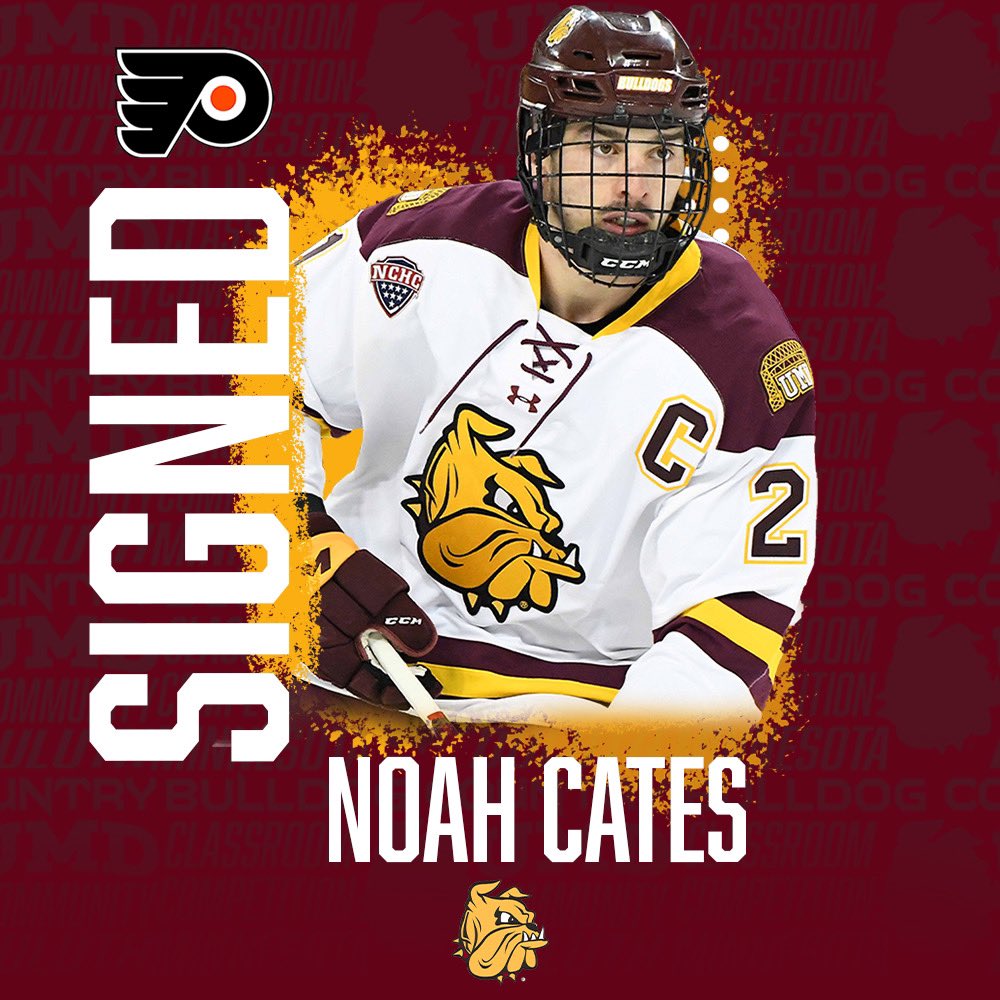 Congrats and good luck with the <a href="/NHLFlyers/">x - Philadelphia Flyers</a> #BulldogCountry