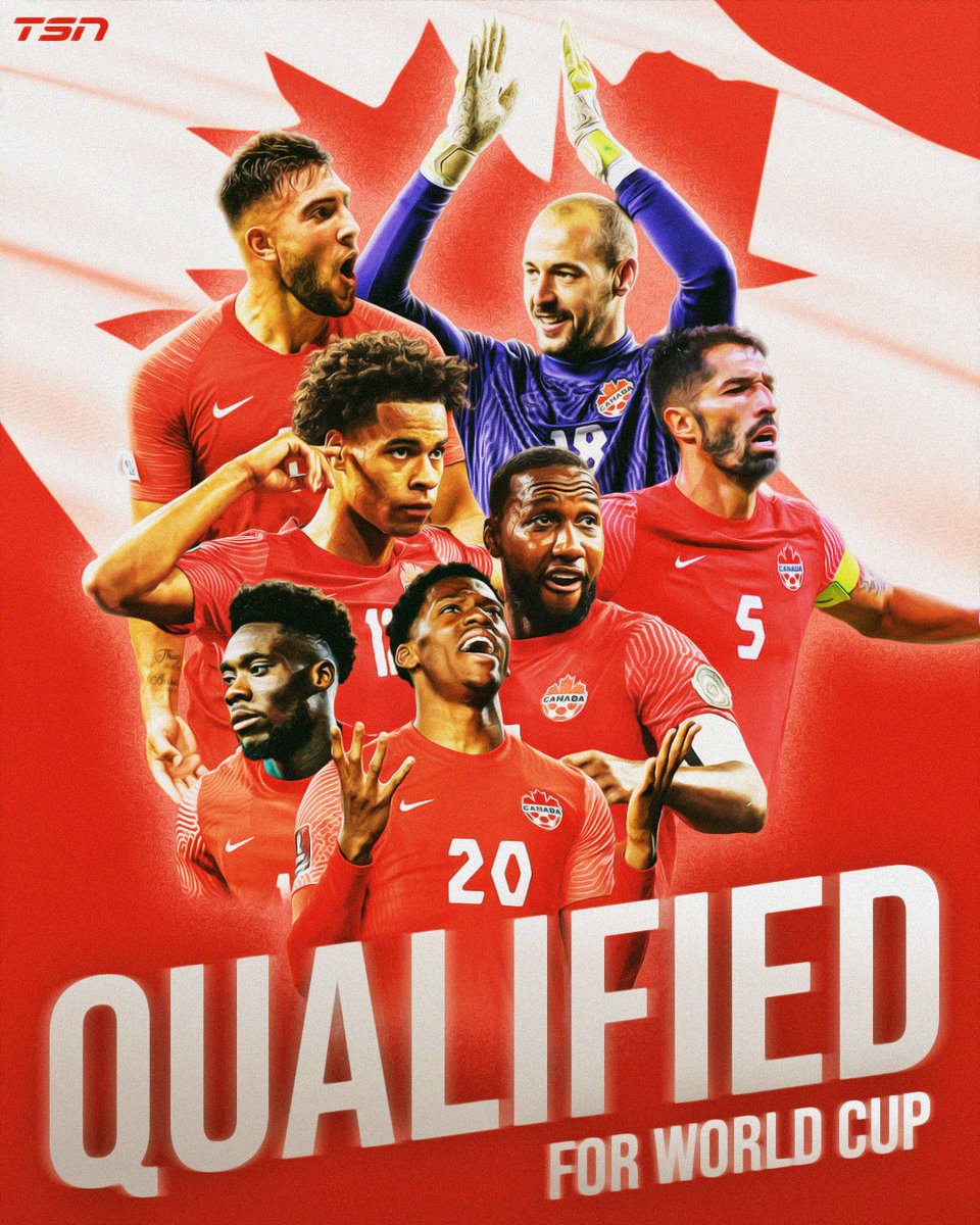 CANADA. HAS. QUALIFIED! 🇨🇦
