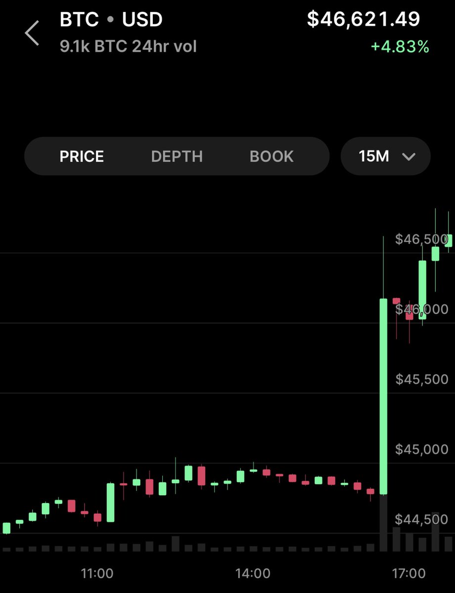 skiimaskcrypto's tweet photo. #BTC on the run LFG!! #bitcoin #Crypto #Bullish #nfts https://t.co/cUn7Pq6gQV