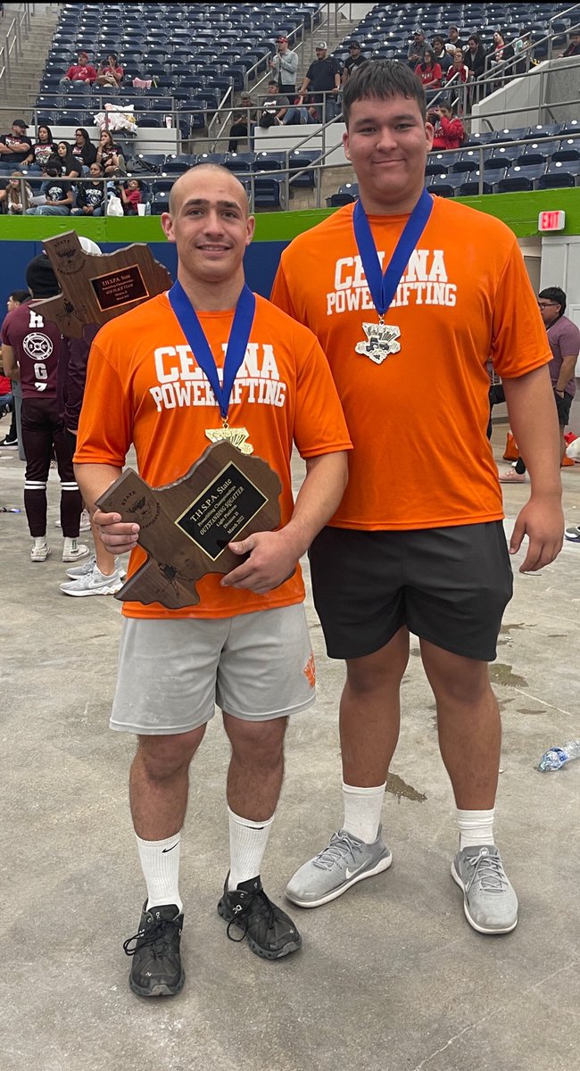 Won the Texas High School State Powerlifting meet!!  Thank you to God, all of my coaches, my teammates, and my family for making this possible!