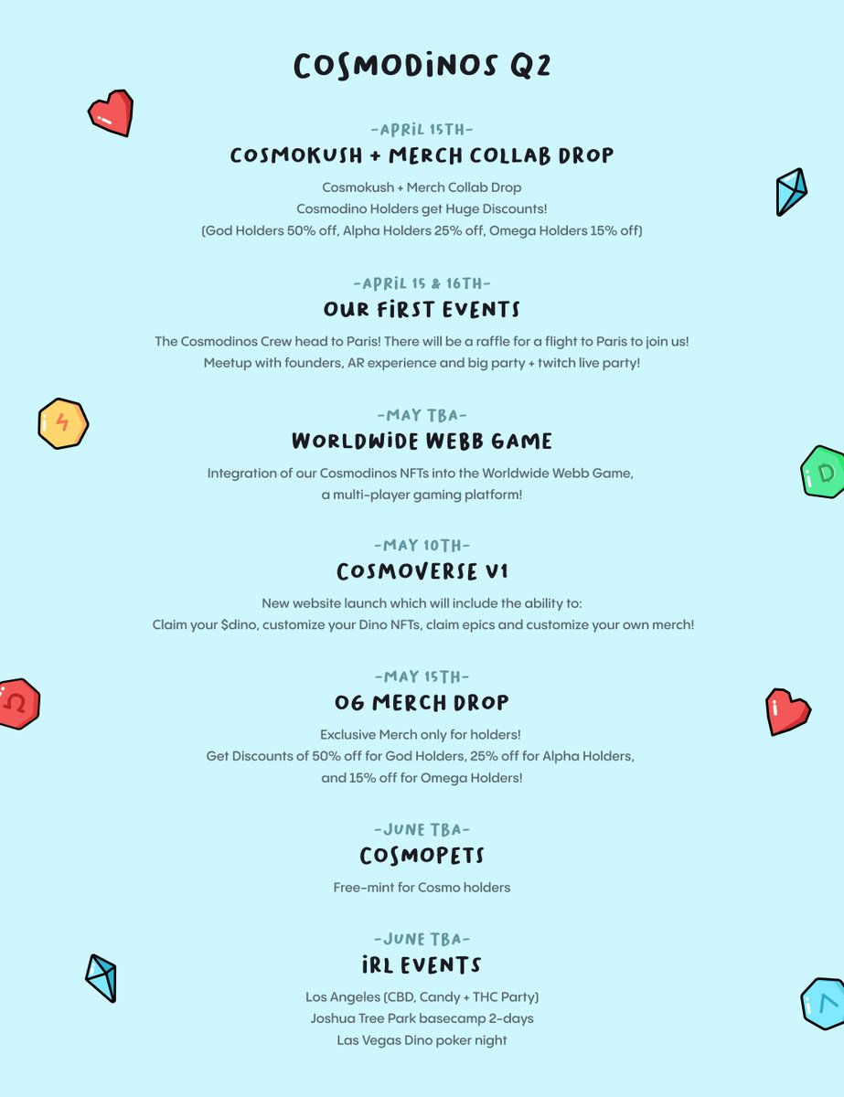 Cosmodinos Q2 💎🎮❤️‍🔥🦖🥬