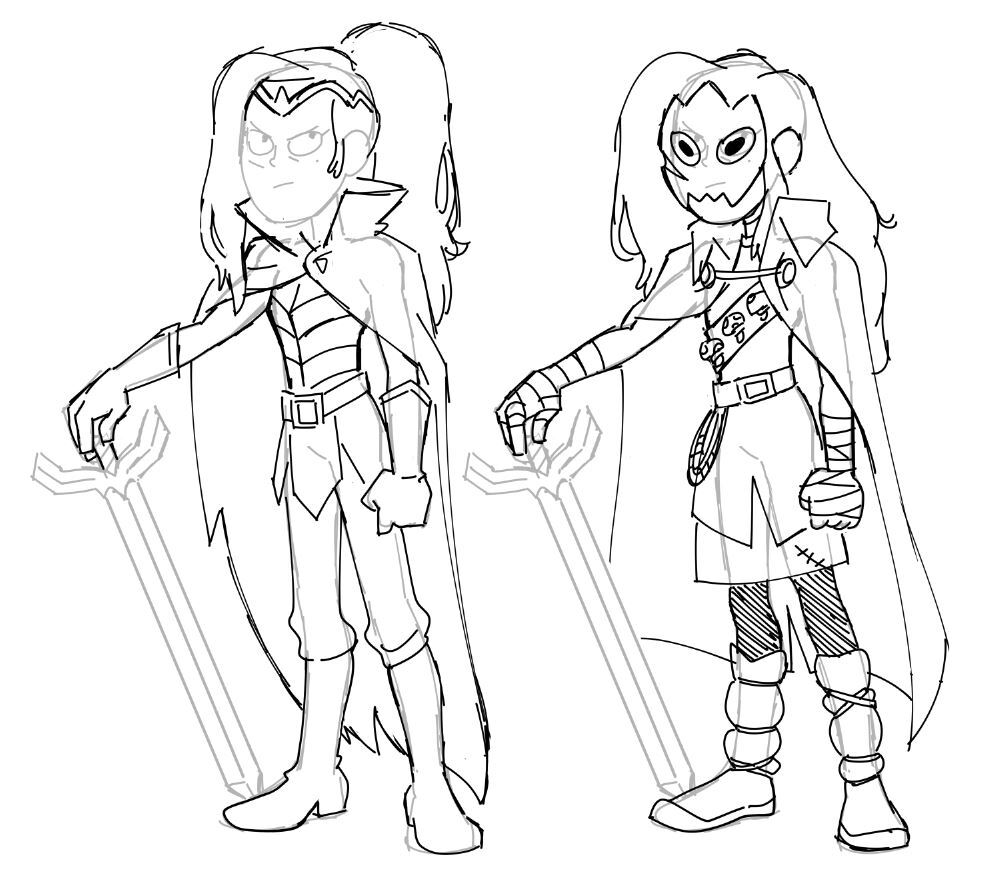 Resistance leader Sasha by me, @GreyAnnis &amp; @dannyducker 