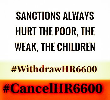 NeaminZeleke's tweet photo. #USA's sanctions deeply &amp; negatively impacted the ordinary ppl of Cuba, Venezuela, Iran, Zimbabwe, Eritrean. Innocent citizens suffer the most not govt officials. #HR6600 will harm the ppl. of Ethiopia. #CancelHR6600 #S3199 @NegussieGennet @HouseForeign @HouseForeignGOP
 @GOP https://t.co/U9mmgRbjkI