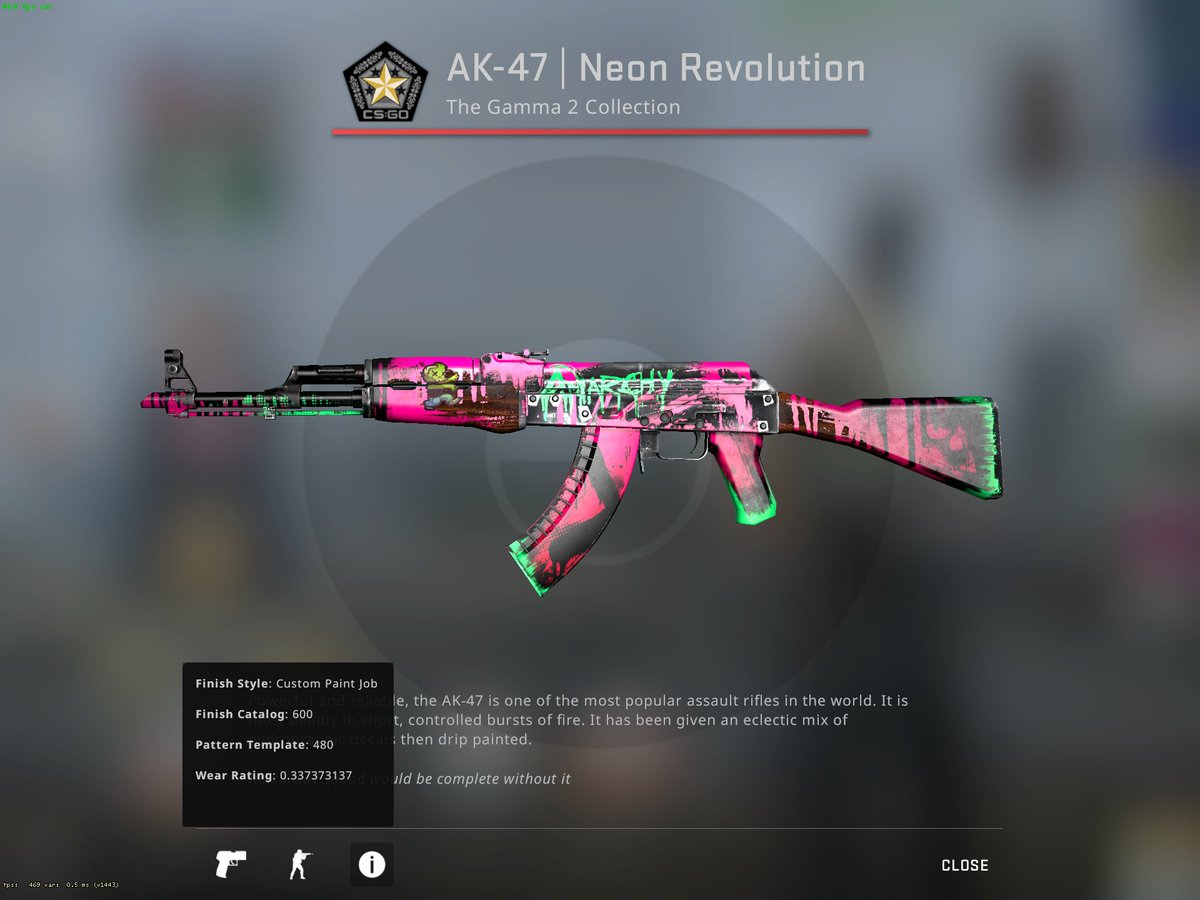 ColSandersCS's tweet photo. Field Tested AK-47 | Neon Revolution

To Enter:
- Follow @ColSandersCS
- Retweet this Tweet!
- Like this Tweet
- Mention a friend!

That's it!
ENDS IN A WEEK! https://t.co/cuIvg6rcg3