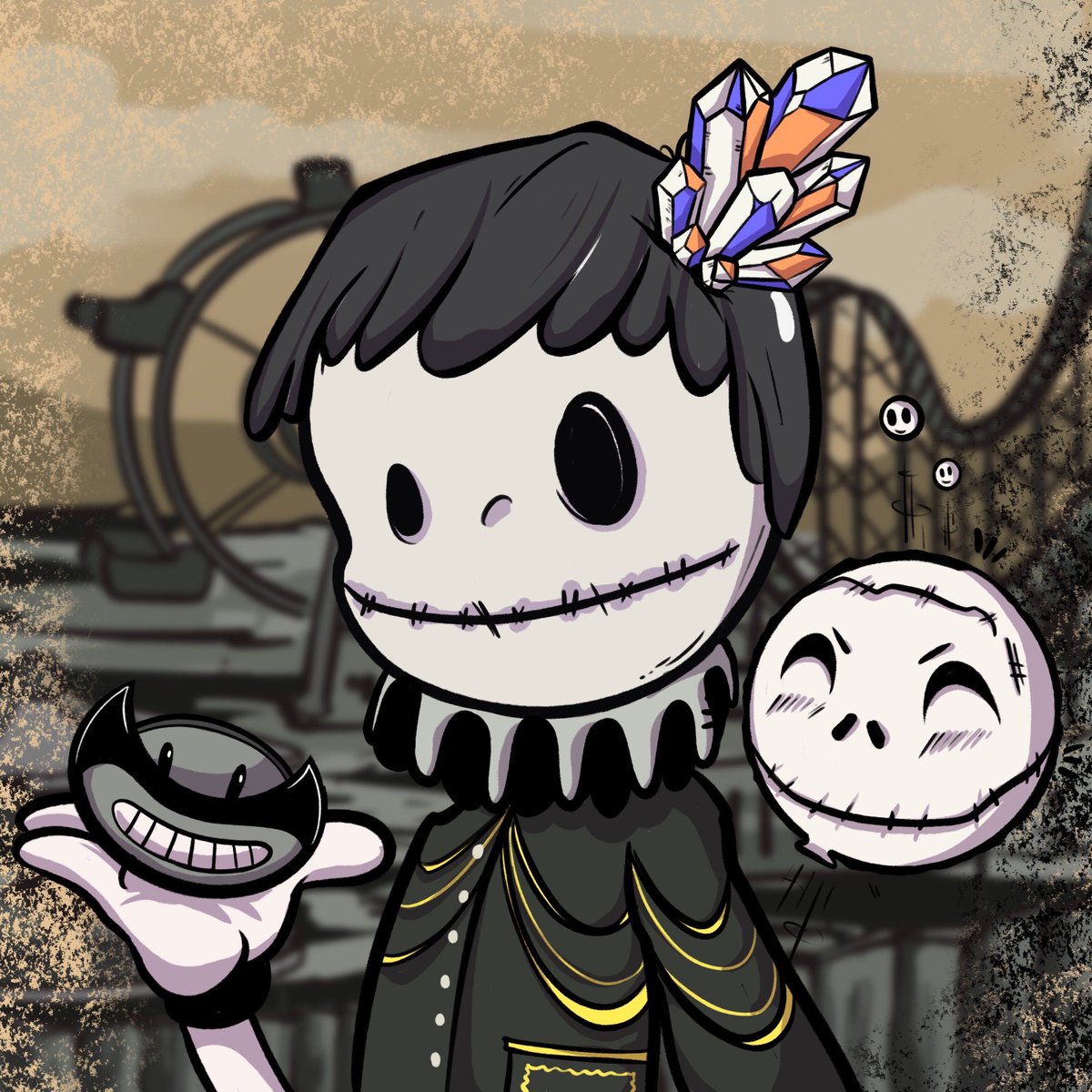 Loomiheads's tweet photo. Giving away 1 Loomi List Spot and 10 invites to the Discord! 

To Enter: 
👻Like &amp; RT
👻Tag 3 Friends
👻Drop what trait you would like to see! https://t.co/lLSHmQwLaL