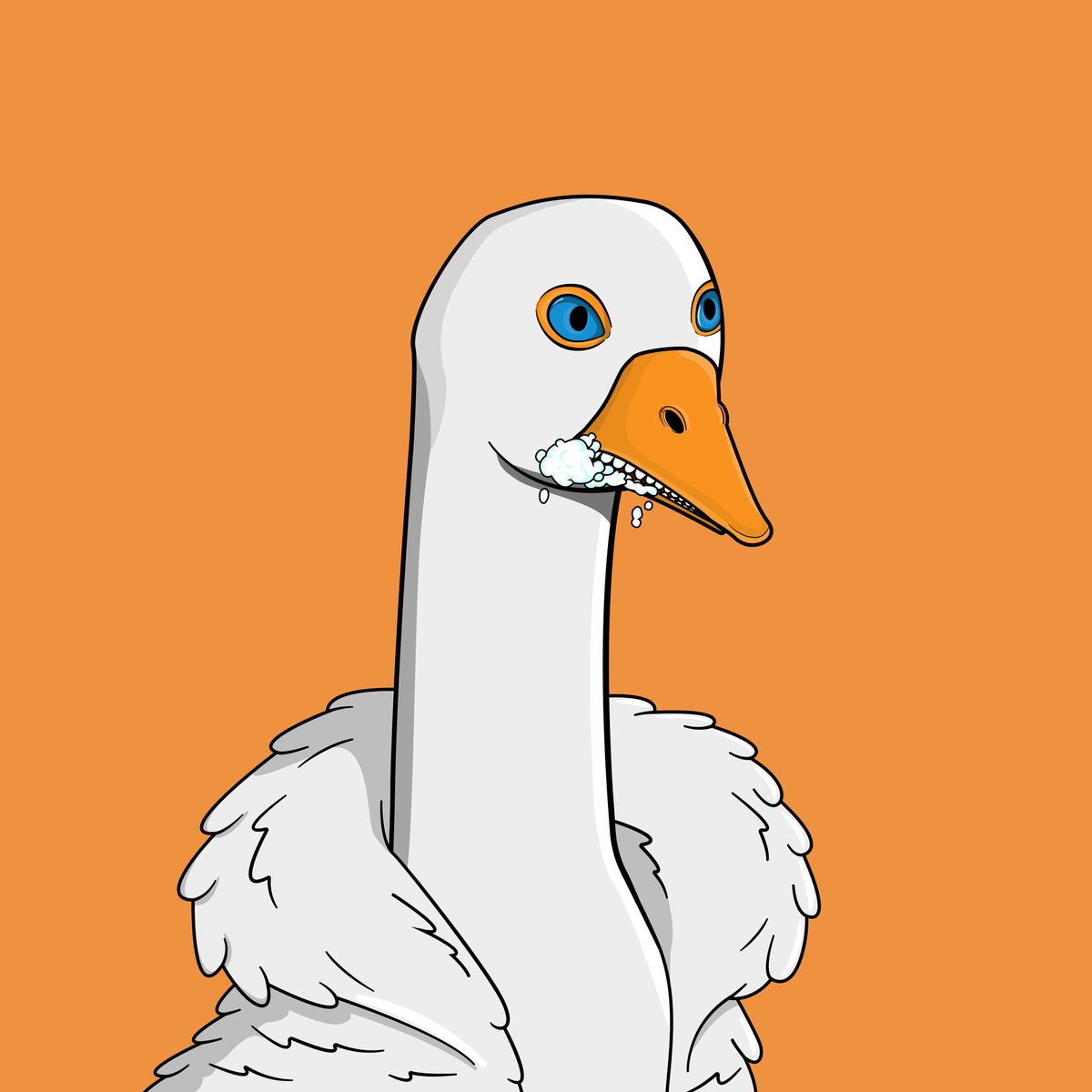 ‼️GIVEAWAY‼️ 
Since we are nearing 300 followers, decided to do a lil giveway of a project that I love 👌 meet Tina the fancy Goose from <a href="/CrazyGooseFlock/">Crazy Goose Flock</a> 

🔥 RT + like ❤
🔥 follow <a href="/WolverandsNFT/">WolverandsNFT.algo</a> and <a href="/CrazyGooseFlock/">Crazy Goose Flock</a> 
🔥tag some frens

Good Luck fam, winner picked in 24h!