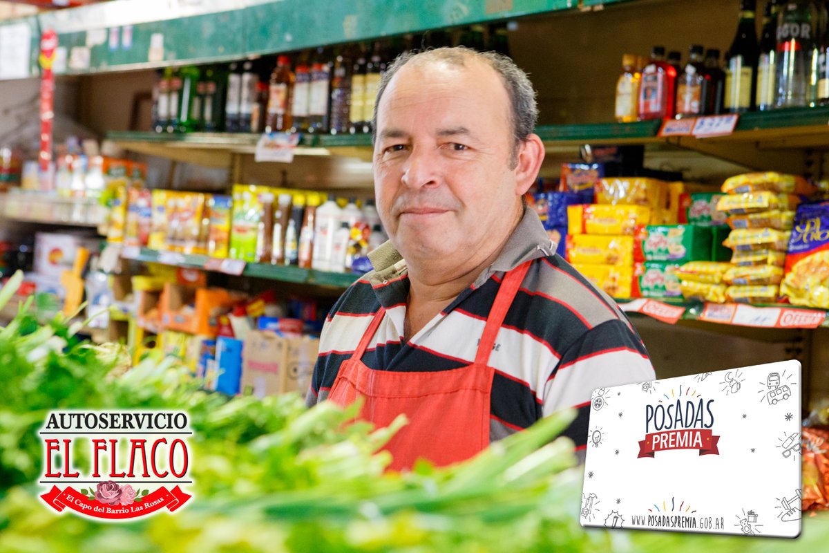 PosadasPremia's tweet photo. Con tu tarjeta #PosadasPremia en Autoservicio EL FLACO, tenés todos los días 10% de descuento en todos los productos con efectivo y débito. Estamos en Soria 5923 (Barrio Las Rosas) https://t.co/8Q5qx3rmDs https://t.co/DjhN6pJq8v