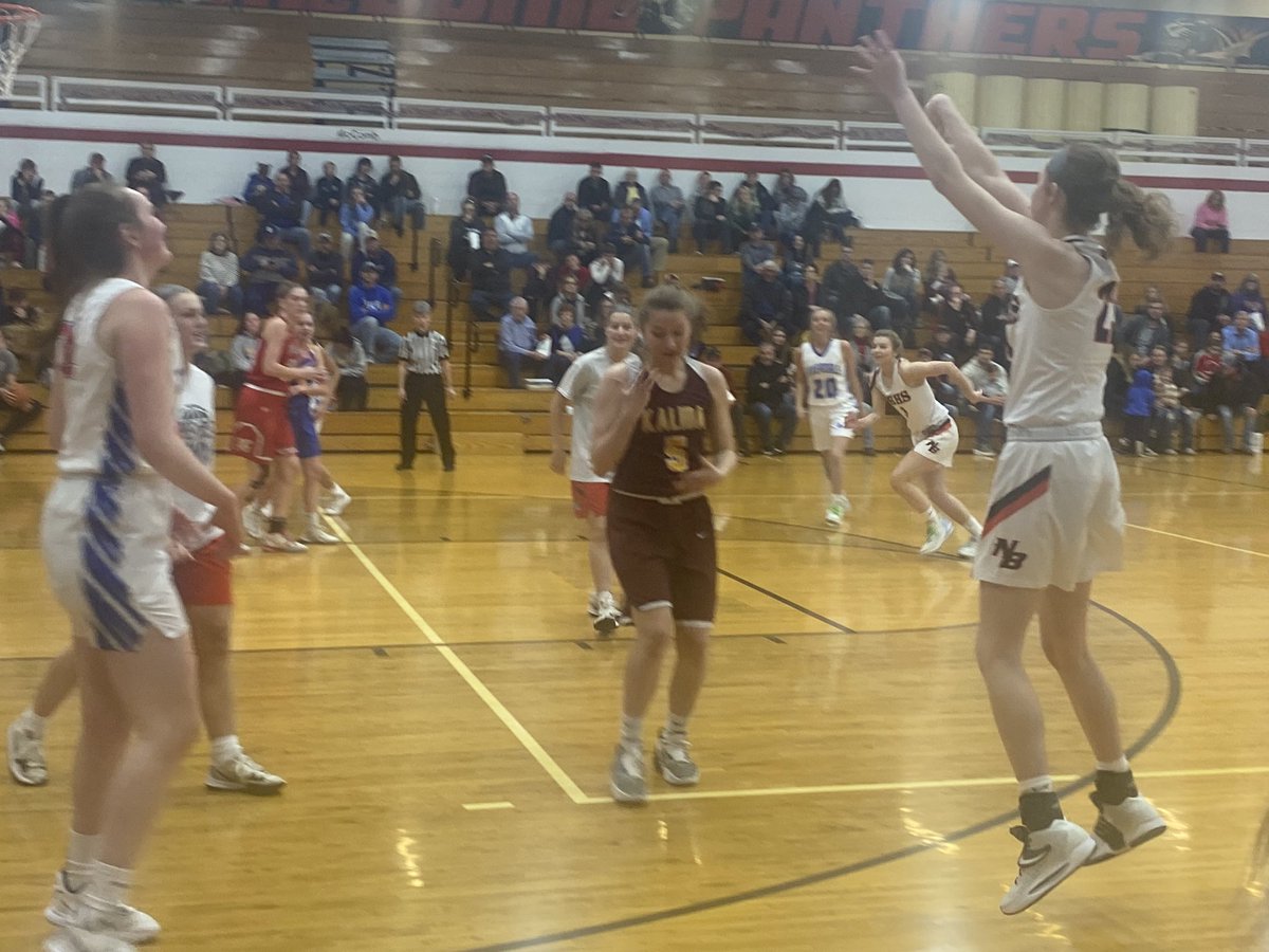 So proud of these girls! Represented NB well today 🐅 Hagemyer with 12 pts, Lennard with 10 and Inbody with 7!! BVC won 73-54 🙌🏼 @WhoWeNation