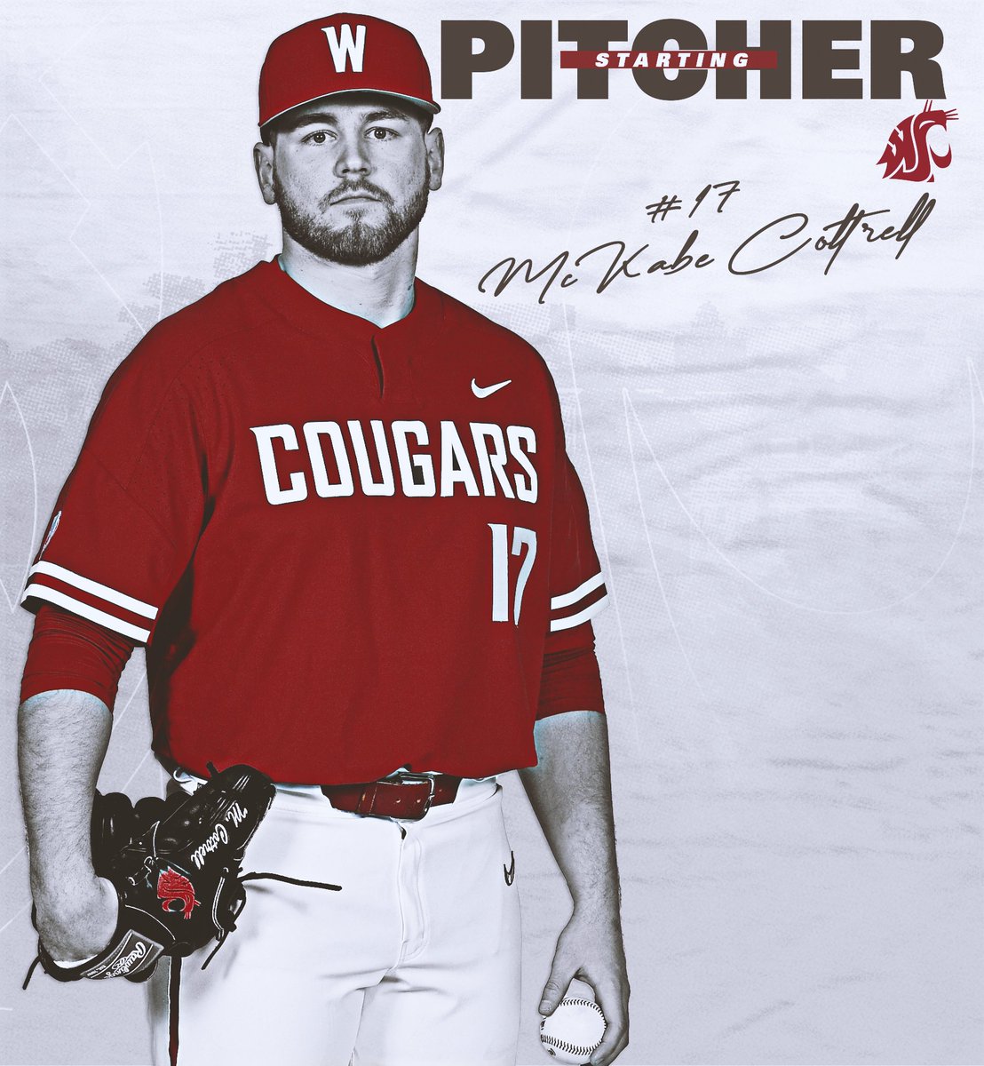 wsucougarbsb's tweet photo. 1 hour from 1st pitch at No. 18 Stanford.

LHP McKabe Cottrell starts the series finale.

#GoCougs | @McKabeC13 https://t.co/aBMK5rSiPV